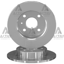 BZT Ayd Fren Diski Astra G 98-07 / Astra H 04-10 / Astra F 91-98 Arka Duz 240-4 Takım 2 Adet 569108