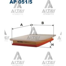 Filtron Opel Corsa / Combo / Meriva 2001 ve Sonrası Hava Filtresi 835633-835635