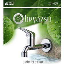 Euromix Beyazsu Aç Kapa Musluk Mi̇x , Aynalı 1.Sınıf Kali̇te