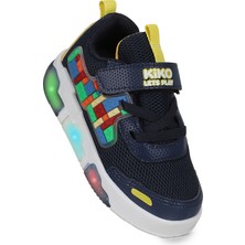 Kiko Kids  Scarpe Cırtlı Işıklı Erkek Çocuk Spor Ayakkabı