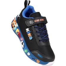 Kiko Kids  Velcro Işıklı Günlük Cırtlı Erkek Çocuk Spor Ayakkabı