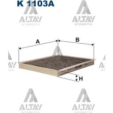 Filtron Fıltron Polen Filtresi Bravo Iı / Stilo / Lancia Delta Iı 07= Karbonlu 71736776