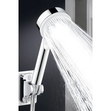 Kustar 5 Fonksiyonlu Royal Spray Fonksiyonlu Krom Duş Başlığı Yumuşak Soft Akış Tasarruflu