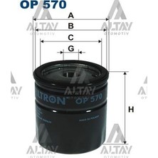 Filtron Opel Astra / Corsa / Vectra 1996-2004 Yağ Filtresi 1.4-1.6