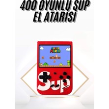 Nevamel Çocuklara Özel Taşınabilir Sup El Atarisi 400 Oyunlu Nostaljik Oyun Konsolu