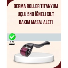 Titanyum Mikro Iğneli Dermaroller 1 mm Kırışıklık ve Leke Karşıtı