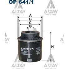 Filtron Fıltron Yağ Filtresi Golf5 / Golf6 / Passat / Jetta / A3 / Tiguan 08-10 1.4 Tsı Cava 03C115561B
