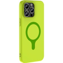 Gpack Iphone 14 Pro Max Kılıf Aris Silikon Magsafe Kablosuz Şarj Özellikli
