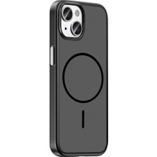 Gpack Iphone 15 Kılıf Lora Sert Pc Magsafe Kablosuz Şarj Özellikli