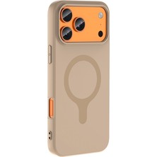 Gpack Iphone 17 Pro Max Kılıf Aris Silikon Magsafe Kablosuz Şarj Özellikli