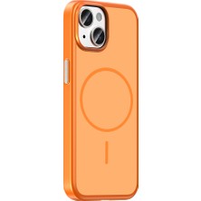 Gpack Iphone 15 Kılıf Lora Sert Pc Magsafe Kablosuz Şarj Özellikli
