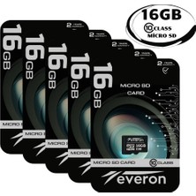 Everon Micro Sd Hafıza Kartı 16GB 10'lu Paket
