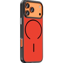 Gpack Iphone 17 Pro Kılıf Lora Sert Pc Magsafe Kablosuz Şarj Özellikli