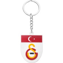 Galatasaray Bayrak Arma Silikon Anahtarlık