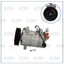Bosch Klima Kompresoru Megane Iıı / Fluence / Scenic Iıı 09= 1.5dcı 1.6 16V 12V 6 Kanal 7711497392