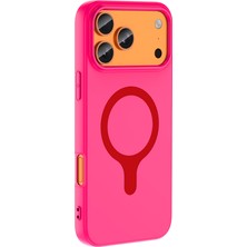 Gpack Iphone 17 Pro Max Kılıf Aris Silikon Magsafe Kablosuz Şarj Özellikli