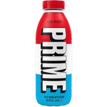 Prime Hydration Ice Pop 500 ml – Kiraz Misket Limonu ve Ahududu Aromalı Sporcu Içeceği