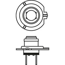 Bosch Ampul - Plus 90 - 12 V - H7 - 55 W - PX26D 1987301423