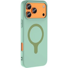Gpack Iphone 17 Pro Max Kılıf Aris Silikon Magsafe Kablosuz Şarj Özellikli