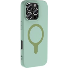 Gpack Iphone 16 Pro Kılıf Aris Silikon Magsafe Kablosuz Şarj Özellikli