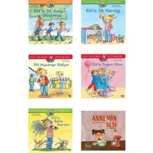 Türkiye İş Bankası Yayınları Elif Serisi(Yıl Sonu Gösterisi-Ilk Harçlığı-Alışverişe Gidiyor-Doğum Günü-Bahar Bayramı)-Annemin Sesi 6 Kitap Set