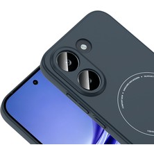 Voyo Poco X8 Pro Uyumlu Kılıf Mg-Safe Şarj Özellikli Kamera Korumalı Sert Pc Mat Kapak