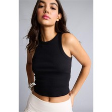 DeFacto Fitted Halter Yaka Fitilli Kaşkorse Atlet U0357AZ25SM