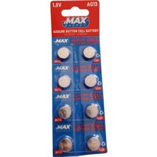 Zersan 8 Adet / Alkalıne Button Cell Battery / AG13 / 1.5 V /
