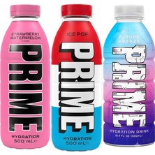 Prime Ice Pop - Future Freeze - Strawberry Watermelon (3'lü Lezzet Paketi)