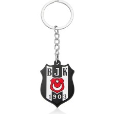 Beşiktaş Arma Silikon Anahtarlık