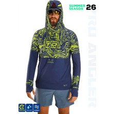 Fujin Pro Angler S26 Hooded Izohips Blue Green