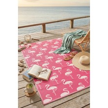 Dekozer Esterilla Katlanabilir Hasır Kilim Mat | Çift Taraflı-Plaj-Piknik-Kamp-Bahçe-Balkon-Teras-Karavan