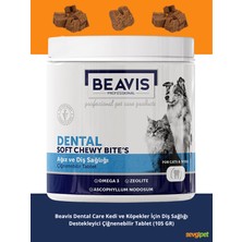 Beavis Dental Care Kedi ve Köpekler Için Diş Sağlığı Destekleyici Çiğnenebilir Tablet (105 Gr)