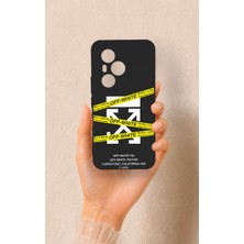 Vip Case Honor 400 Pro Uyumlu Off White Desenli Silikon Kılıf