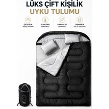 Yenilig Lüks Çift Kişilik Uyku Tulumu Kamp Outdoor Seyahat Için Geniş ve Konforlu Uyku Tulumu Çok Renkli