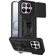 Nezih Case Mi 17T Pro Uyumlu Magnetik Standlı Kamera Korumalı Sürgülü Kapak Kılıf
