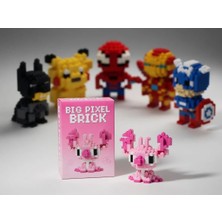 Dodomar LEGO Bricks Big Pixel 3D Angel Yapım Seti Büyük Boy Blok Oyuncak Koleksiyon Dekor Model
