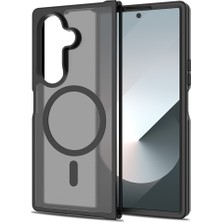 Nezih Case Samsung Galaxy Z Fold 7 Uyumlu Magsafe Sarj Destekli Mat Görünümlü Şık Kapak