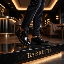 By Barretti Siyah Rugan Kalın Taban Loafer
