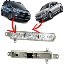 Karakuş Peugeot 301 - 308 - Partner Tepee - Berlıngo - Cıtroen -C3 Gunduz Ledı Beyaz