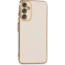 Sepetopia Samsung Galaxy A05S Kılıf Volet Silikon - Beyaz