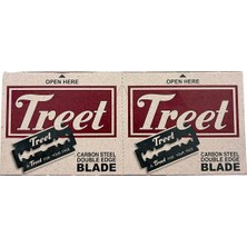 Treet Carbon Steel Jilet 200'LÜ Kutu