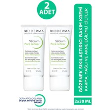 Bioderma Sebium Pore Refiner Gözenek Azaltıcı Bakım Kremi 30 ml 2 Adet