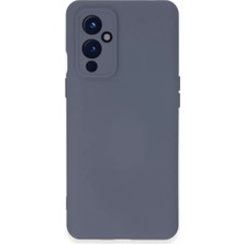 Sepetopia One Plus 9 Kılıf Nano Içi Kadife Silikon - Gri