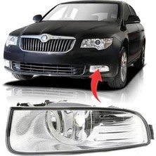 Karakuş Skoda Superb Sis Lambası Beyaz Sol 2008>