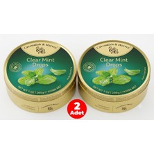 Cavendish & Harvey  Clear Mint Drops Nane Aromalı Şeker 200GR (2 Adet)