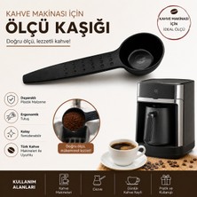 Öz Beyaz Eşya Tüm Markalara Uyumlu Türk Kahve Makinesi Kahve Ölçü Kaşığı Plastik Ölçü Aparatı