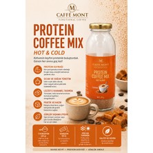 Caffe Mont Protein Coffee Mix Caramel – Yüksek Proteinli Hazır Kahve Karışımı 20 G