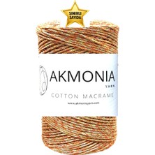 Akmonia Makrome Cotton Pamuk 250GR2 mm Çanta Ipi ,örgü Ipi
