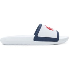 Lacoste Croco Erkek Beyaz Terlik